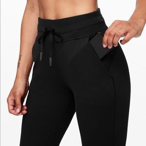 Lululemon Warm Down Black Joggers